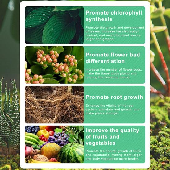 30 Pcs Plant Fertilizer Spikes Slow Release Nutrition Bars Planter Insert Fertilizer Sticks for Indoor Flower And Foliage Houseplants