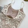 Sexy Lace Backless Sleeveless Slim Camisole Summer Women's Bodysuit