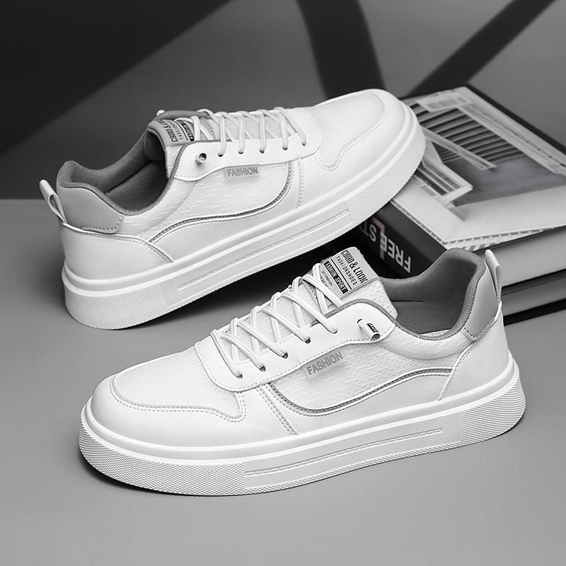 Four Can Wear Men'S Board Shoes Low-Top Trend Comfortable Breathable Youth Simple Running Sports Shoes