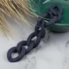 Acrylic Matte Hand-Feel Paint with Chain Insert Buckle and Jump Ring for DIY Jewelry and Phone Cases