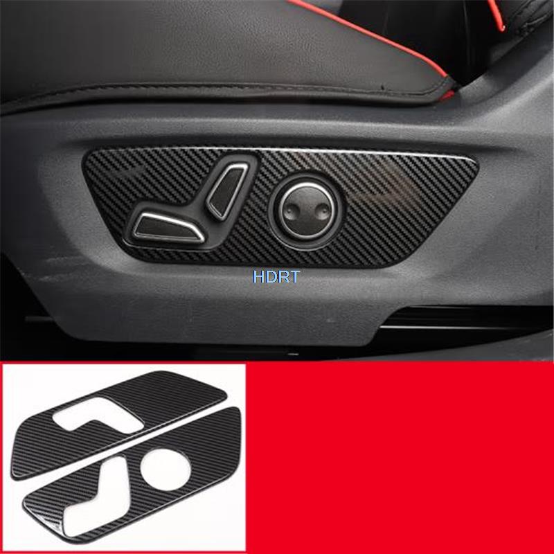 Rear Air Outlet Glass Switch Gear Water Cup Frame Carbon Fibre Interior For Changan UNIT UNI-T  + Car Accessories Styling