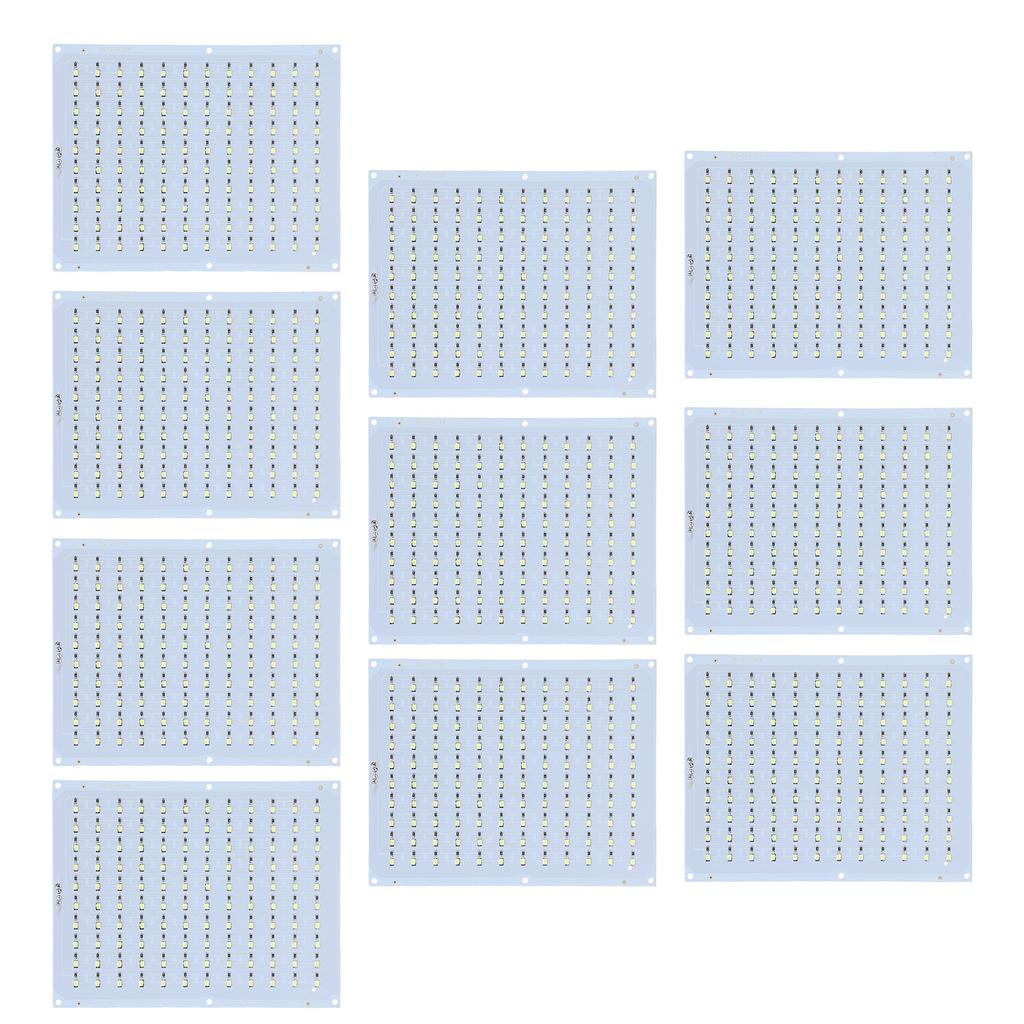 10 Pcs CMYK LED Backlight Board Fit for Bambu Lab P1 X1 A1 Series 3D Printer White Light Lithophane Light Panel with