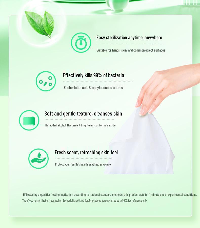 Dettol Hygienic Non-Alcoholic Wipes for Travel and Home Use