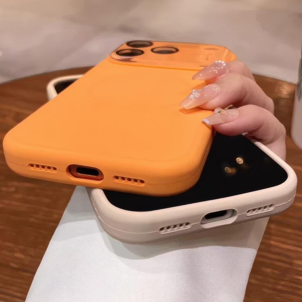 Matte for Magnetic Case for For Iphone 1 16 17 Pro Max 17Pro Wireless Charging Lens Film Shockproof Skin Feel Cover