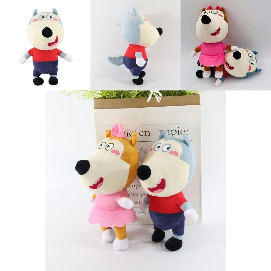 Adorable 25cm Wolfoo Lucy Plush Toy Soft And Cuddly Stuffed Cartoon Doll