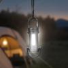 1-5PCS Mini COB Ultra Bright Rechargeable LED Flashlight Keychain Portable Waterproof Camping Pocket Lamp Keyring Hanging Light