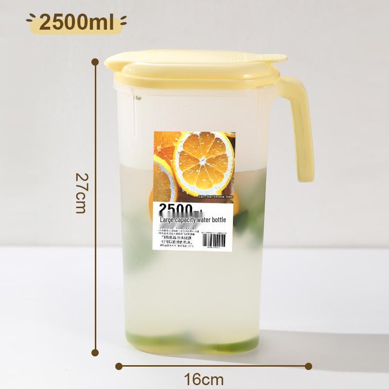 High-Temperature Resistant Large-Capacity Cold Water Pitcher with Lid Filter