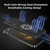For Oppo K12 Plus Rock Sand Ice Magnetic Heat Dissipation Matte Anti-fingerprint PC Case Breathable Cooling Cover Shell