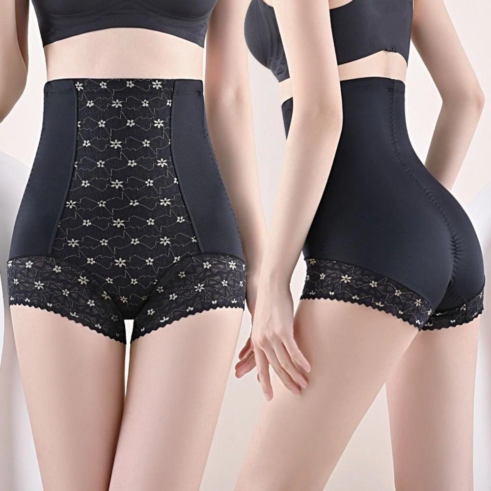 High Waist Tummy Control Underwear Shapers Body Shaping Panties Butt Lifting Briefs Female