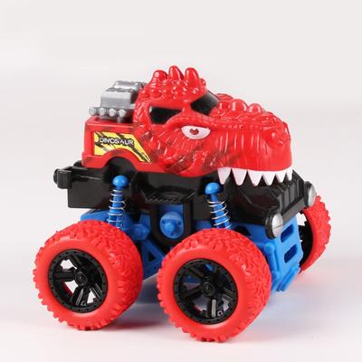 Dinosaur Car Model Children'S Toys Puzzle Inertial Car Inertial Four-Wheel Drive Off-Road Vehicle