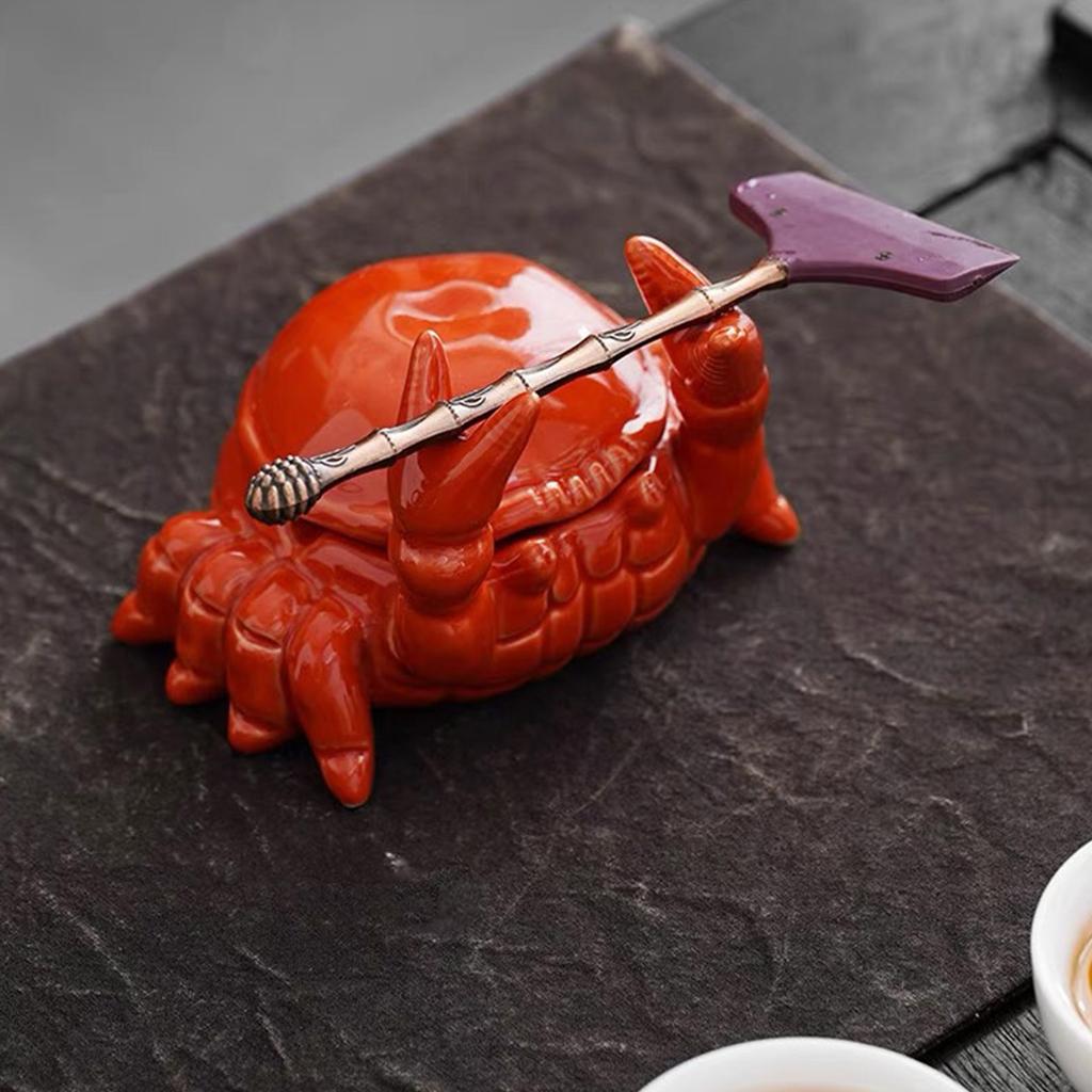 Novelty Crab Shaped Ashtray Durable Ceramic Ashes Holder For Ocean Lovers And Smokers Decors Office Desk Accessories