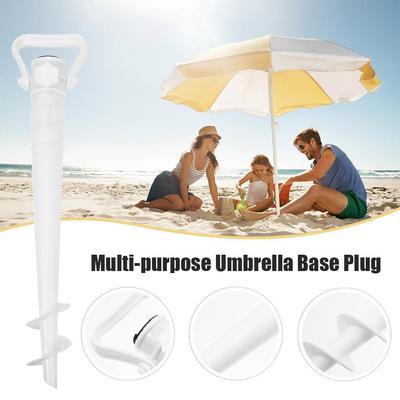 Beach Umbrella Holder Antirust Beach Parasol Stand Ground Spike for Beach Wild Fishing