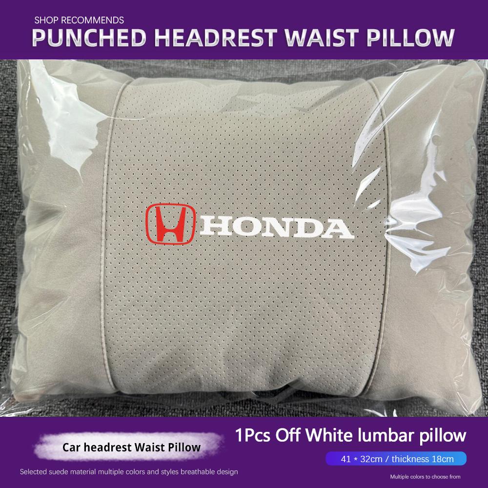 Honda Universal Car Headrest Neck Pillow Lumbar Support For Civic Accord Crosstour Spirior Odyssey Avancier UR-V Sienna Elysion CB0