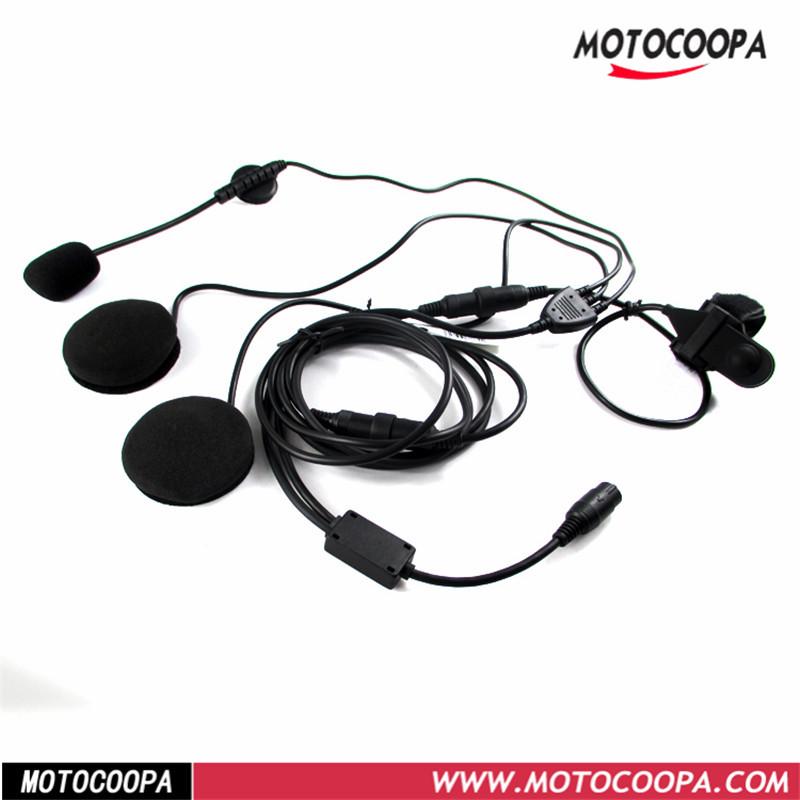 Motorcycle Helmet Intercom Headset for Motorola GP328/GP338/PTX760