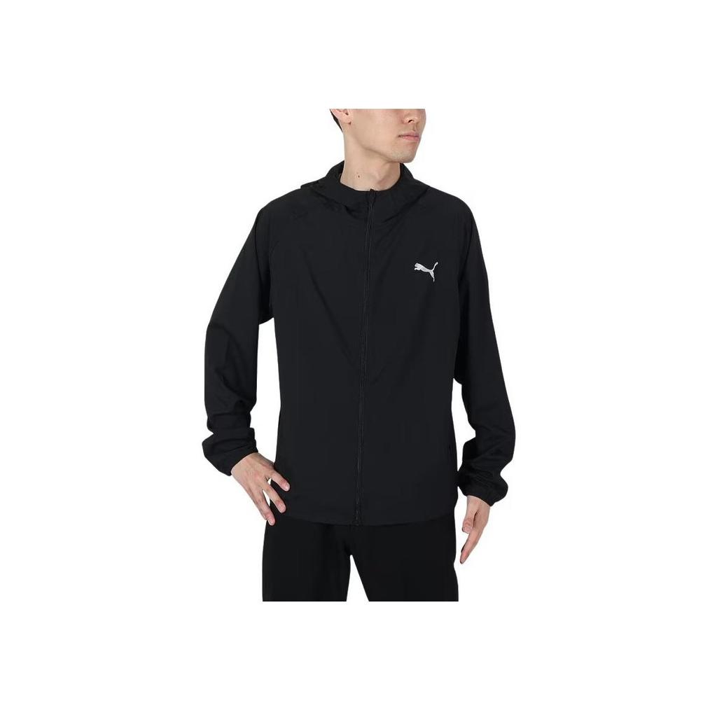 Puma Run Favorite Woven Hooded Jacket Men Jacket Black 523673-01