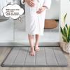Huaxu Household Bathroom Absorbent Mat, Bathroom Entrance Non-Slip Mat, Foot Mat, Doormat for Entering