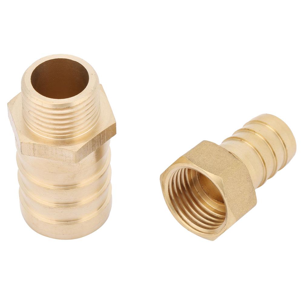 Brass Barbed Reducing Bushing Female Thread Pipe Fitting Connector Adapter (16 25mm)