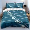 Numbered race track lanes. Bedding sets Duvet cover sets Duvet covers Pillowcases(1*Duvet Cover 2*Pillowcases without duvet insert)