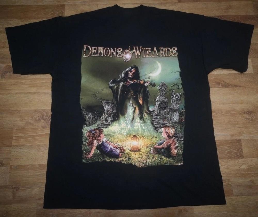 

Hot New Demons amp Wizards Band Black Cotton S to 5XL Unisex Shirt ZL485 Unisex T-Shirt M