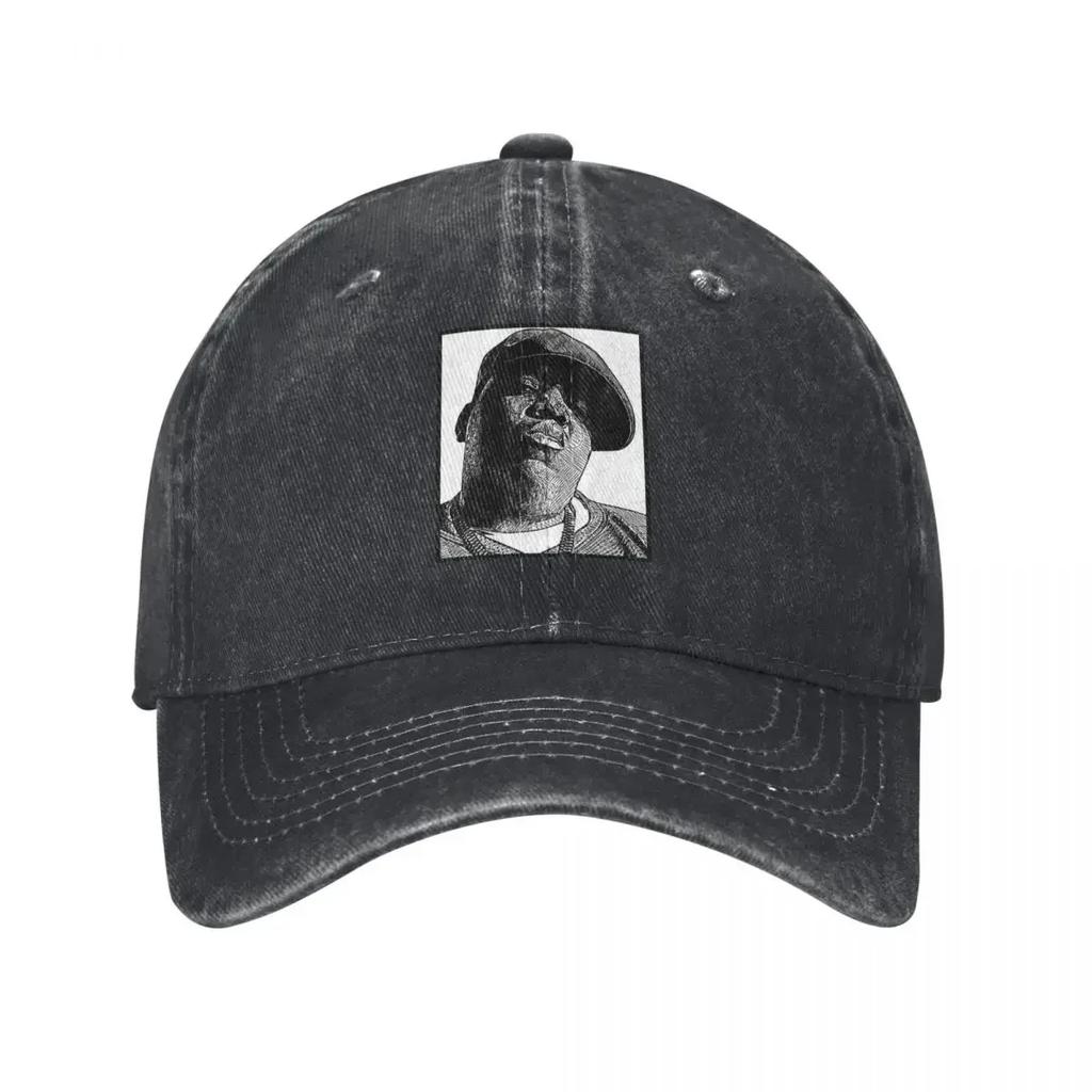Biggie Smalls Merch Unisex Women Baseball Caps The Notorious B.I.G. Hats Cap Vintage Golf Adjustable Trucker Hats Snapback Cap