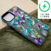 New artistic glazed pattern mobile phone case Apple 17promax two-in-one film case iPhone12