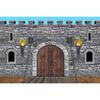 Medieval Party Backdrop Decorations Vintage Castle Backdrop Arch Door Window Knight Photography Photo Stone Wall Background Prop