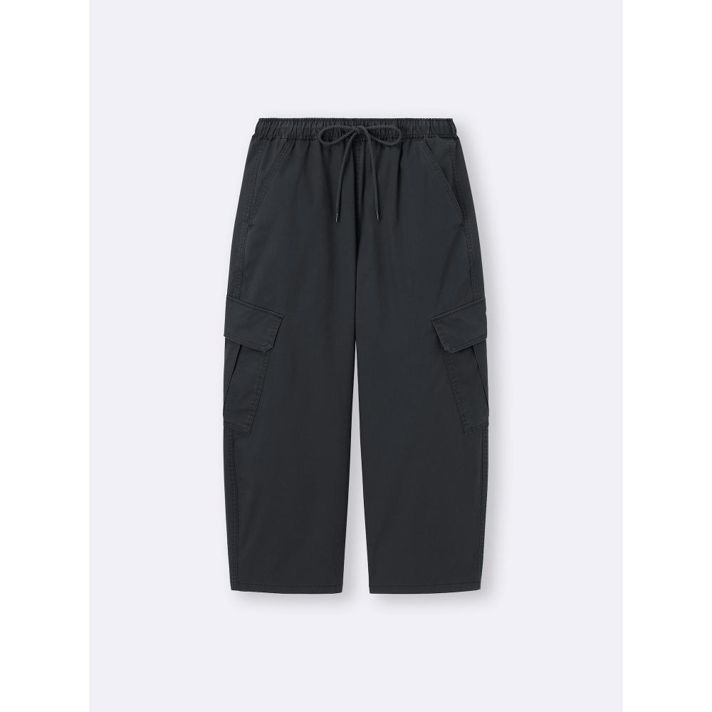 Gu By Uniqlo Cargo Barrel Ankle Pants+ec  Short Length 57.0 Cm 