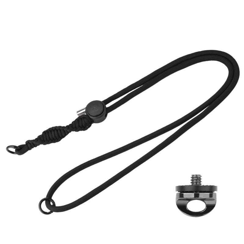 Durability Camera Lanyard Compatible for Pocket 3 Camera Lanyard Belt Featuring AntiSlip Design and Easy Installation
