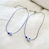 FANTASTIC PLANET ceramic blue string necklace (2type)