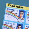 1/4 Pièces Mclovin Cartes de Crédit Bancaires Stickers de Carte de Bus Décoration Cool Carte Imperméable Autocollant de Carte de Crédit de Permis de Conduire