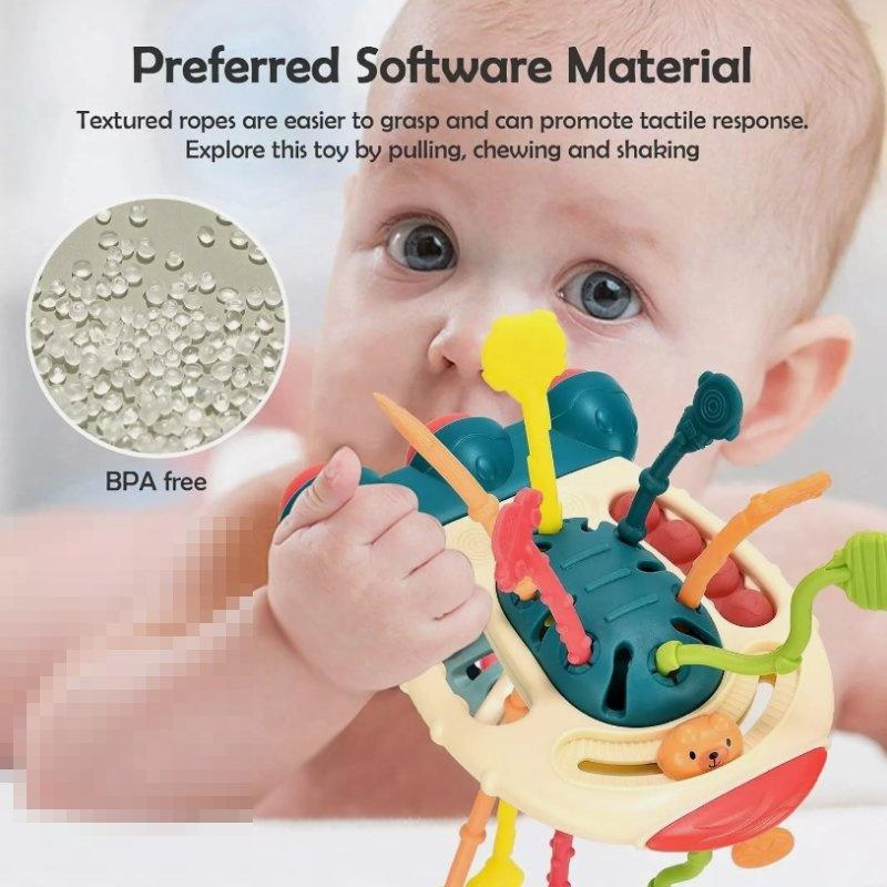 Engaging Baby Finger Rocket Toy For Interactive Learning And Skill Development For Infants