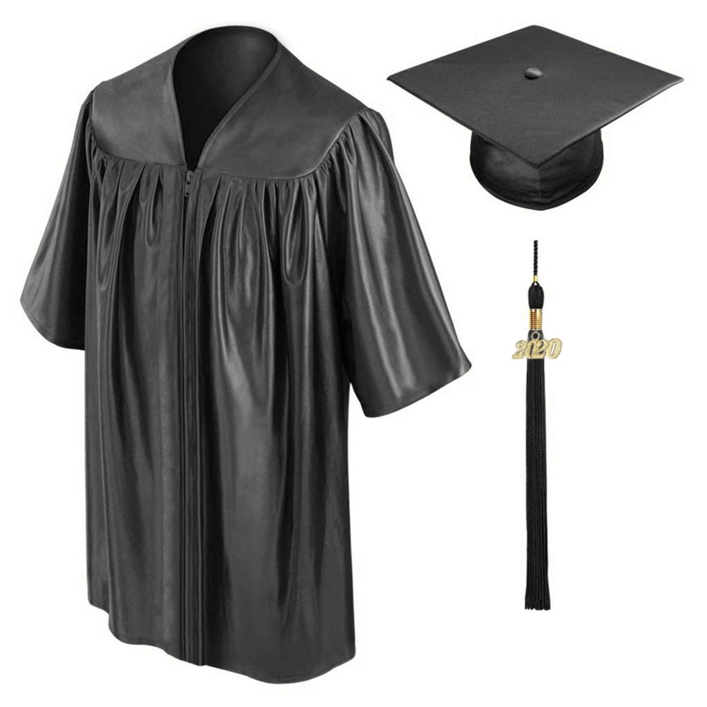 Children Kids 2020 Preschool and Kindergarten Graduation Gown with Tassel Cap