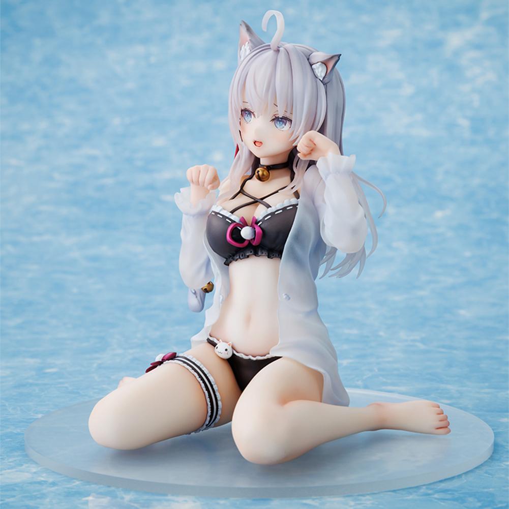Alisa Mikhailova Kujou Figure Alisa Action Figure Kawaii Cat JK Girl Figurine Pvc Model Adorable Decor Collection Anime Toy Gift