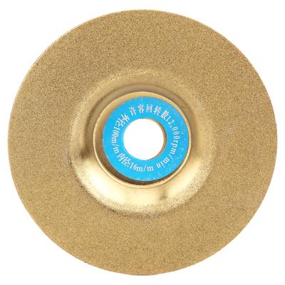 4-Zoll-Diamant-Schleifscheibe, Schleifscheibe beschichtet für Metall, Glas, Stein, Keramik