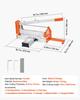 304.8mm Vinyl Floor Cutter, 12mm Thick Laminate Flooring Cutter with Upgraded Labor-Saving Aluminum-Alloy Lever, Telescoping Support Plate, Cuts