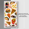 Case for iPhone 17 Pro Max Air 14 Plus 7 8 XS Max 13 Pro XR 16 11 12 Mini 15 Soft Phone Cover Gourmet Burger