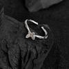 Unique Butterfly Shaped Adjustable Ring For Women High-end Copper Fashion Ring For Summer 2023