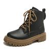 Short boots women's 2025  autumn and winter new British style single boots soft soled short boots show off small leather boots