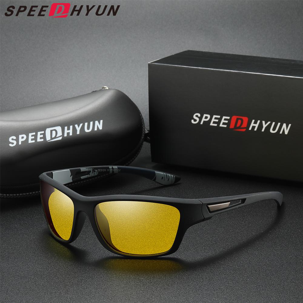 SPEEDHYUN Classic Wayfarer Sunglasses Polarized Lenses for Fishing Trips