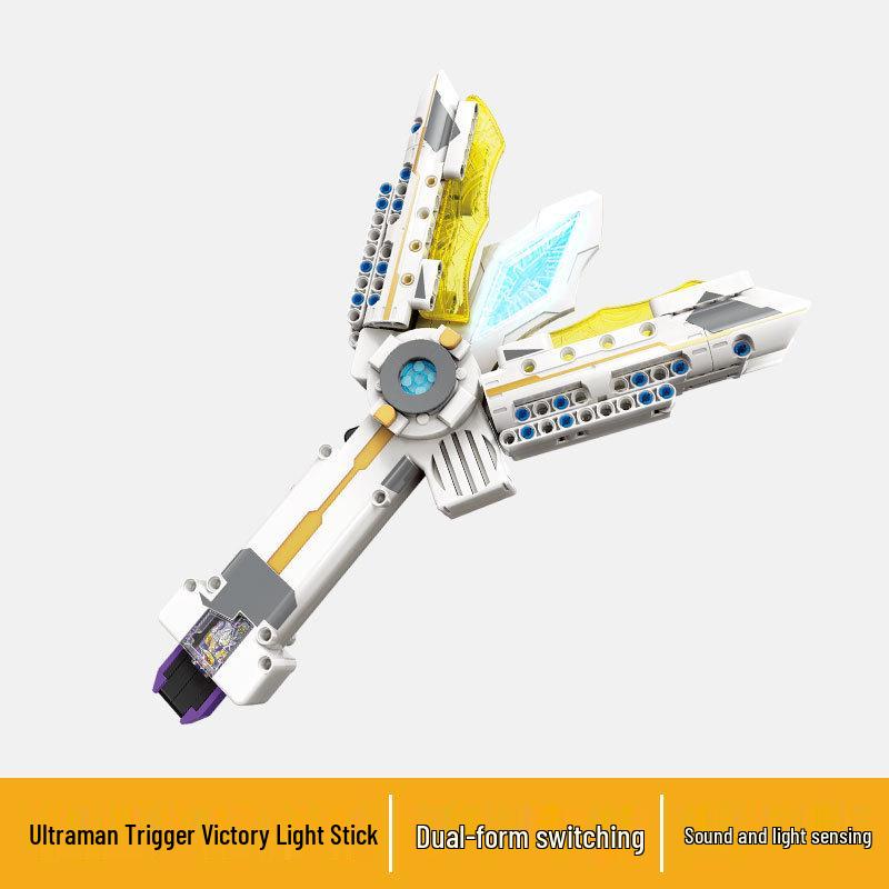 Enlightenment Building Blocks: Ultraman Trigger Orb Sword Assembly Toy for Kids
