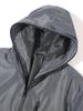 Men's Iridescent Reflective Hooded Windproof Jacket - Trendy Loose Fit, European & American Sizes