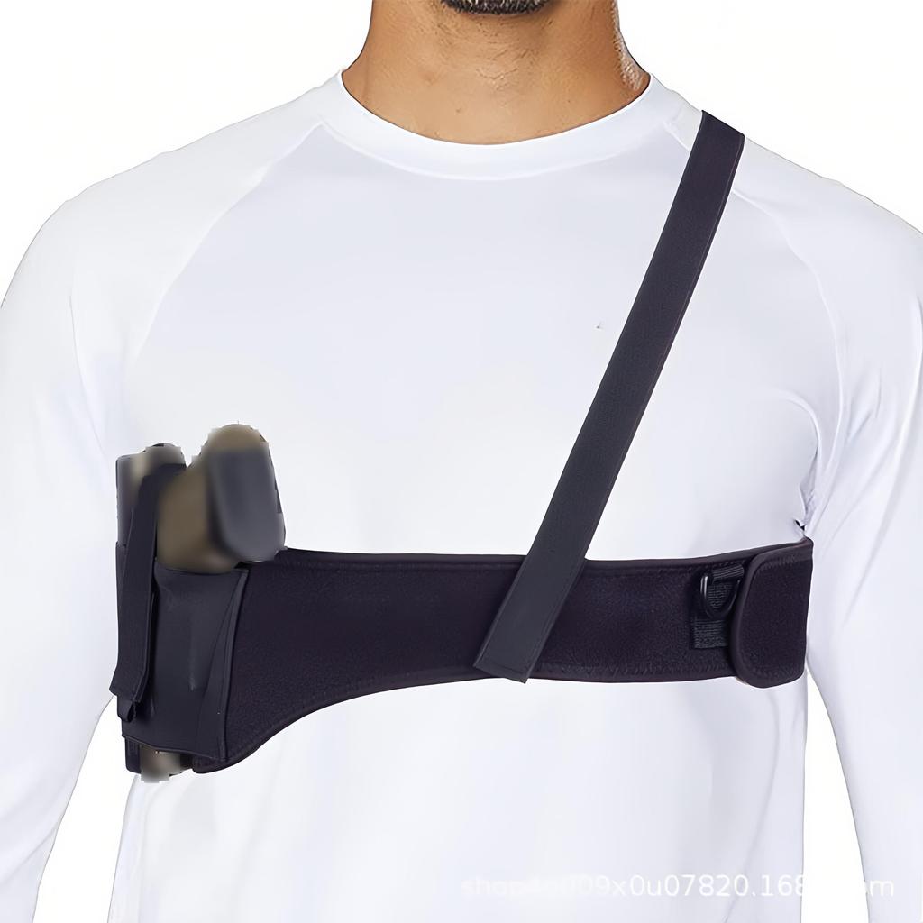 Rubber Neoprene Quick Dial Armpit Holster Gun Bag Right And Left Handed