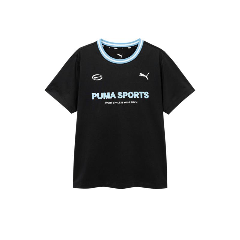 PUMA Kids T Shirts V Neck 353226117101-90001 130
