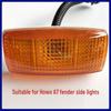 Commander Fierce General Turn Signal Fender Light for Howo Heavy Duty and Light Trucks