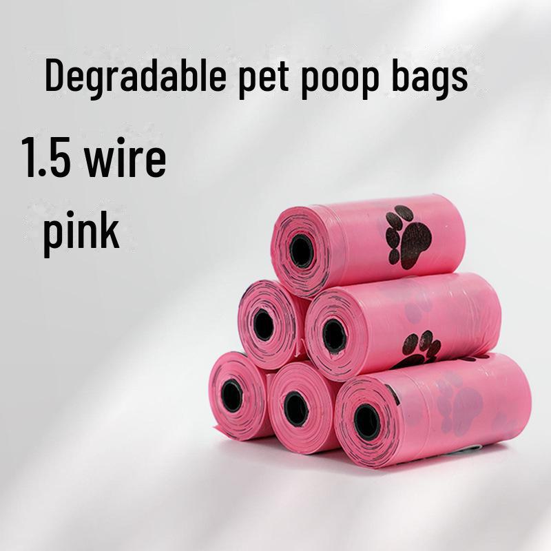 Biodegradable Disposable Dog Poop Bags for Pet Waste