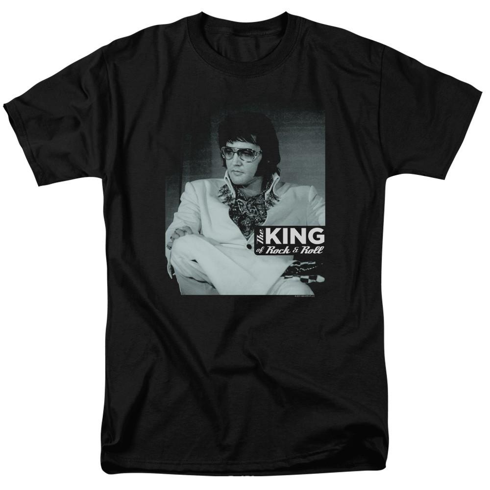 Elvis Presley - Good To Be - Adult Unisex Short Sleeve T-Shirt - Black S