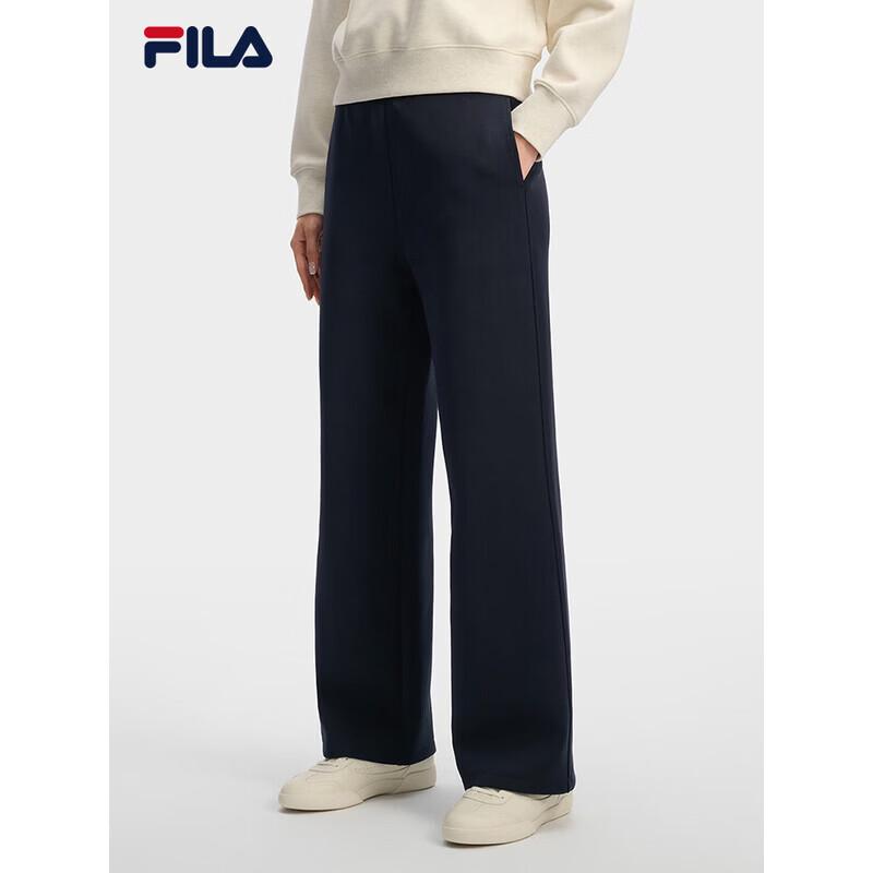 FILA Women s 2026 Spring Casual Wide-Leg Knit Pants M