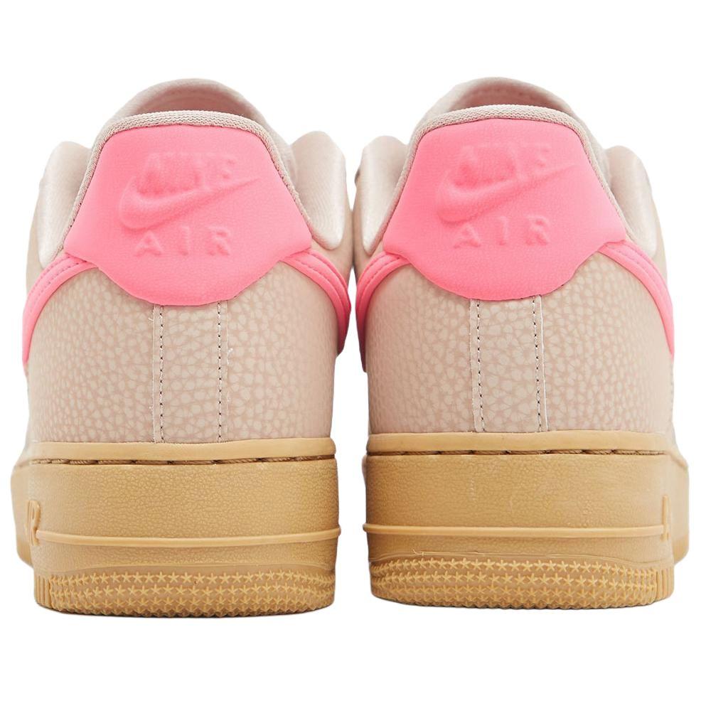 Nike  Air Force 1 Low Particle Beige Hyper Pink Women Sneakers Gum-Light-Brown IB1161-200