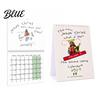 Creative Wall Art Daily Record Grid Monthly Calendar Large 2027 Funny Planner Humor Journal Desk