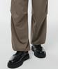 Musinsa Standard Parachute Banding Slacks [Dusty Beige]